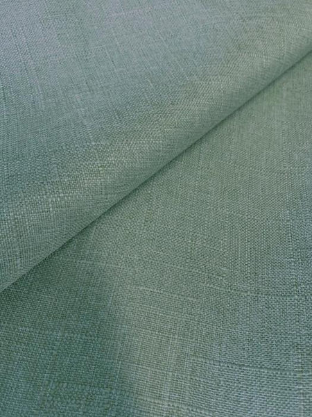 Seafoam Color Cotton & Polyester Linen Weave Fabric Decorative, Drapery, Curtain and Pillow  48 inch, 50 cents a yard